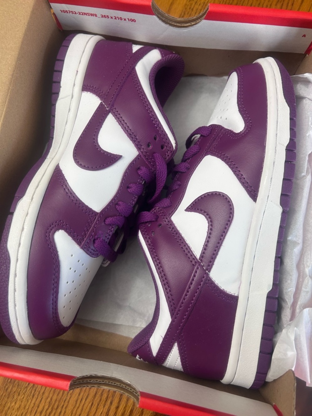 Nike Shoe Box With White Label